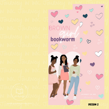 Load image into Gallery viewer, Brown Girl Bookworm Trio Bookmark