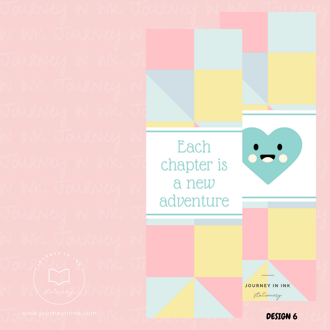 Each Chapter is a New Adventure Bookmark